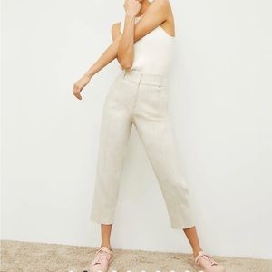 M.M.Lafleur The Chester Pant - Slubbed Stretch Linen - size 2